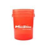 MaxShine Detailing Bucket Ведро для мойки прозрачное, красное, 20л