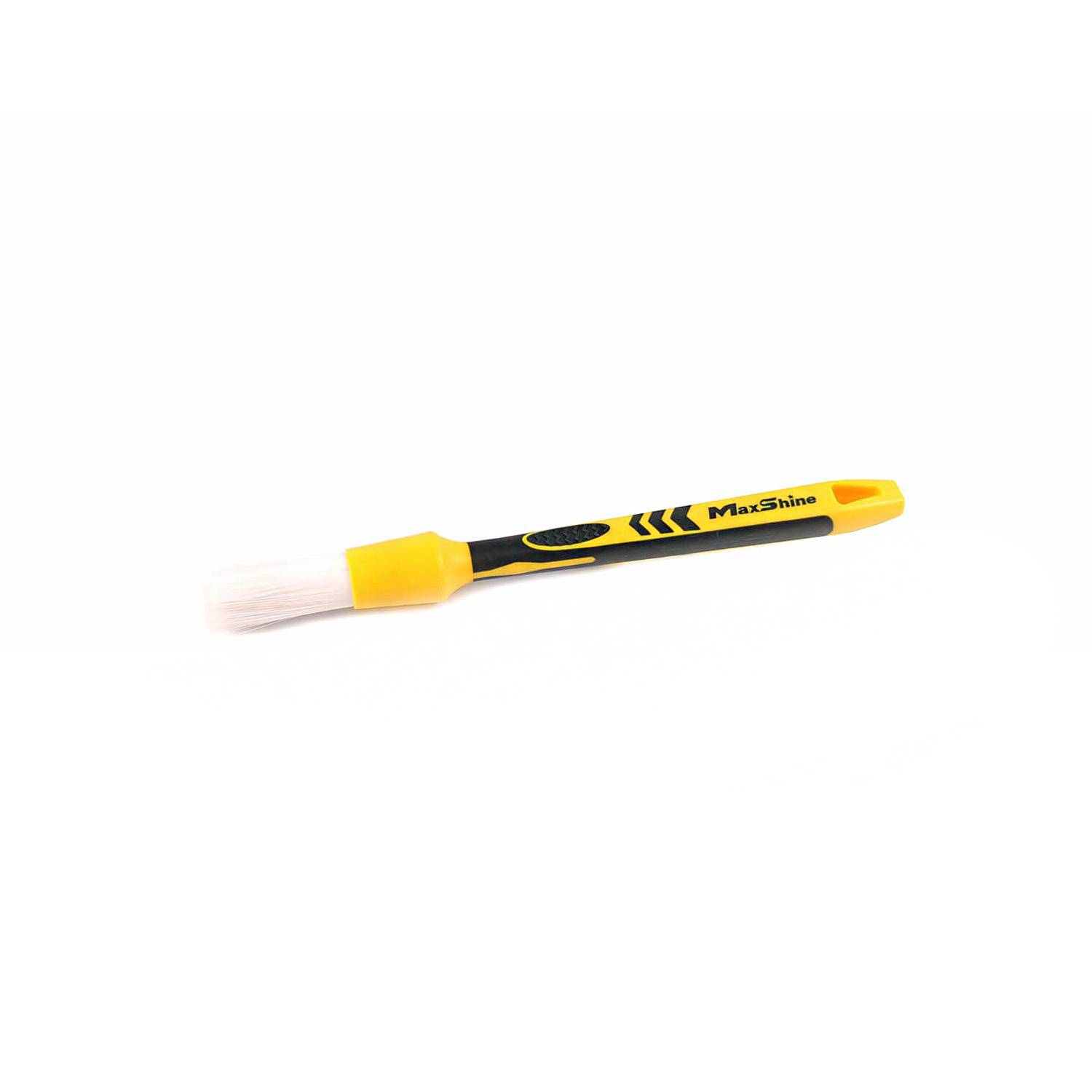 MaxShine Detailing Brush – White Classic Кисть для детейлинга, 21.5мм