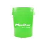 MaxShine Detailing Bucket Ведро для мойки прозрачное, зеленое, 20л