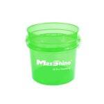 MaxShine Detailing Bucket Ведро для мойки прозрачное, зеленое, 13л