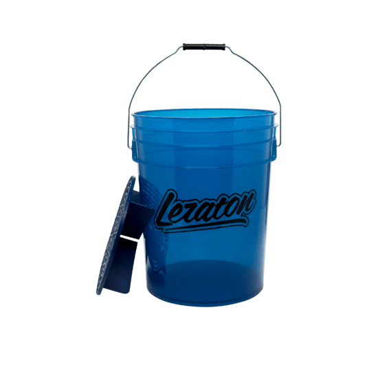 Leraton Bucket BW3 Прозрачное ведро для мойки автомобилей с сепаратором (синее), 20л