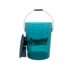 Leraton Bucket BW4 Прозрачное ведро для мойки автомобилей с сепаратором (зелёное), 20л