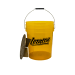 Leraton Bucket BW5 Прозрачное ведро для мойки автомобилей с сепаратором (жёлтое), 20л