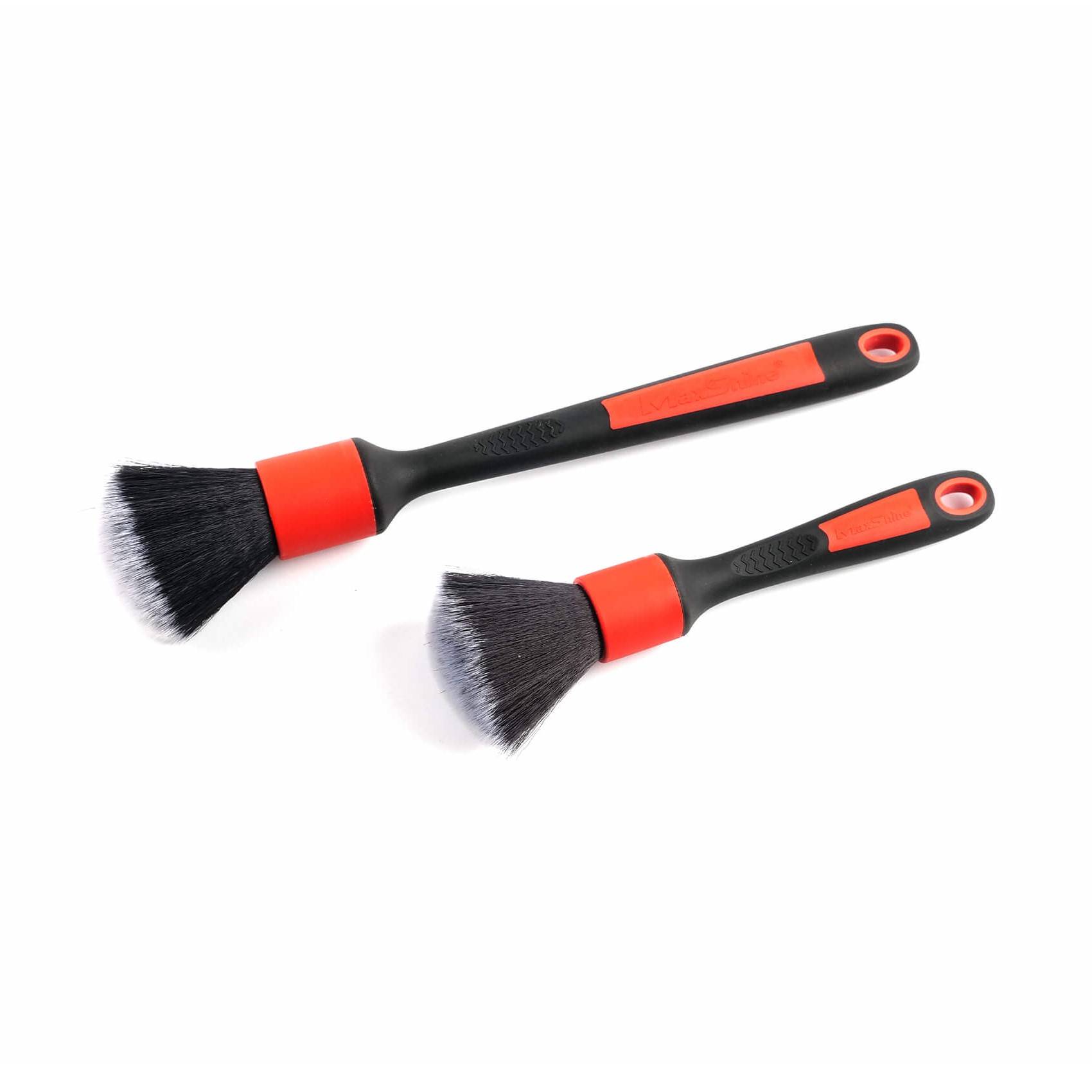 MaxShine ESS Detailing Brush Combo Ultra Soft Ультра мягкая кисть для салона, 2шт (18см+25см)