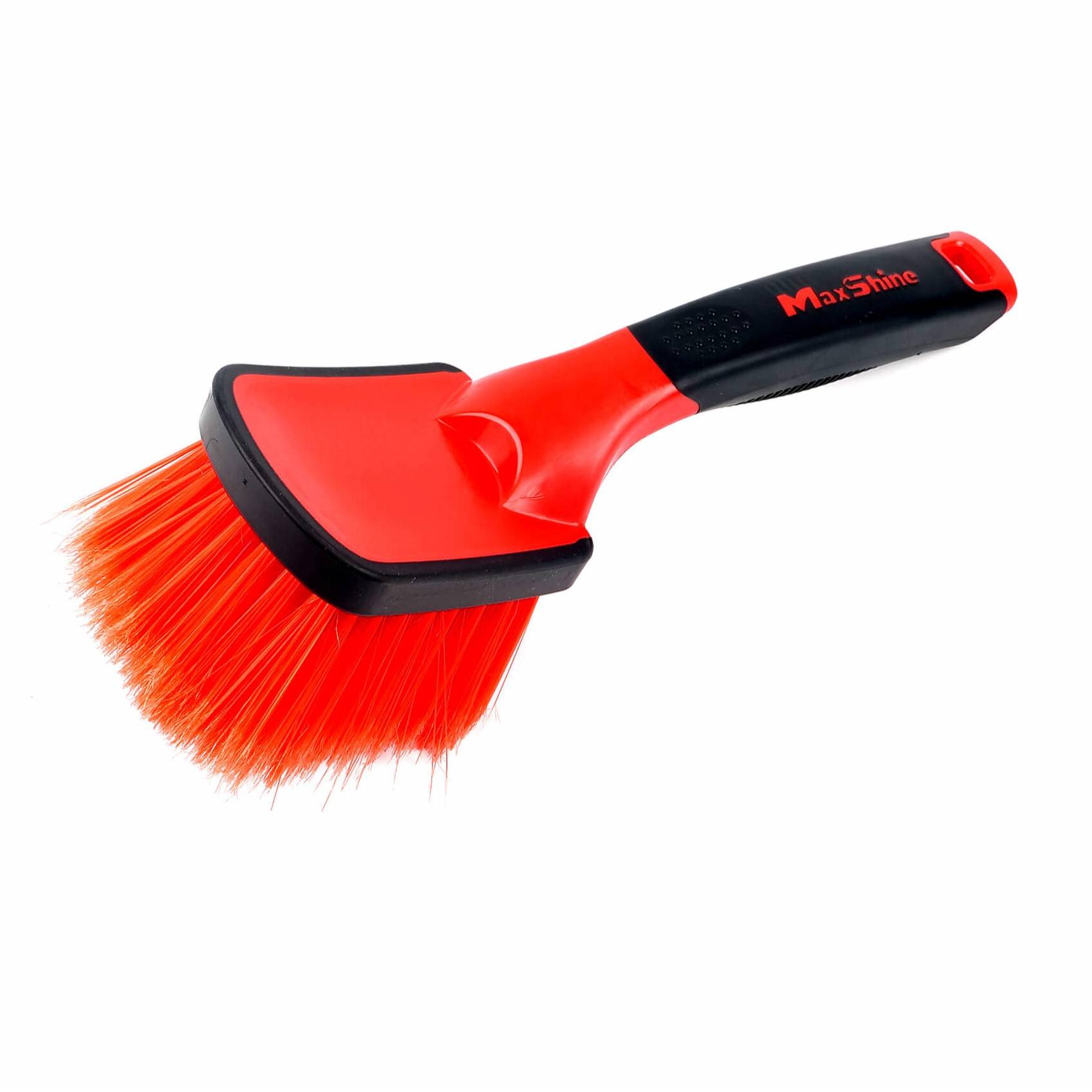 MaxShine Soft Grip Wheel & Body Brush-Medium Handle Щетка для чистки дисков и экстерьера, мягкая, 27х7.2х1.5см
