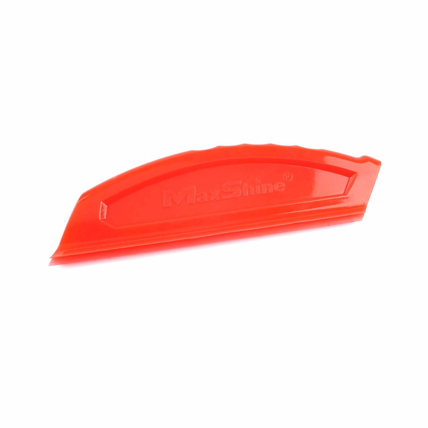 MaxShine Silicone Soft Water Blade With Anti-slip Handle Водосгон силиконовый (красный), 33х7см