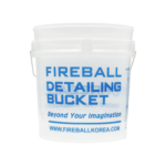 Fireball Premium Detailing Bucket Ведро для мойки автомобиля прозрачное с удобной ручкой (белое), 18л