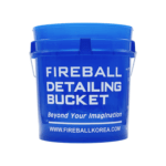 Fireball Premium Detailing Bucket Ведро для мойки автомобиля прозрачное с удобной ручкой (синее), 18л
