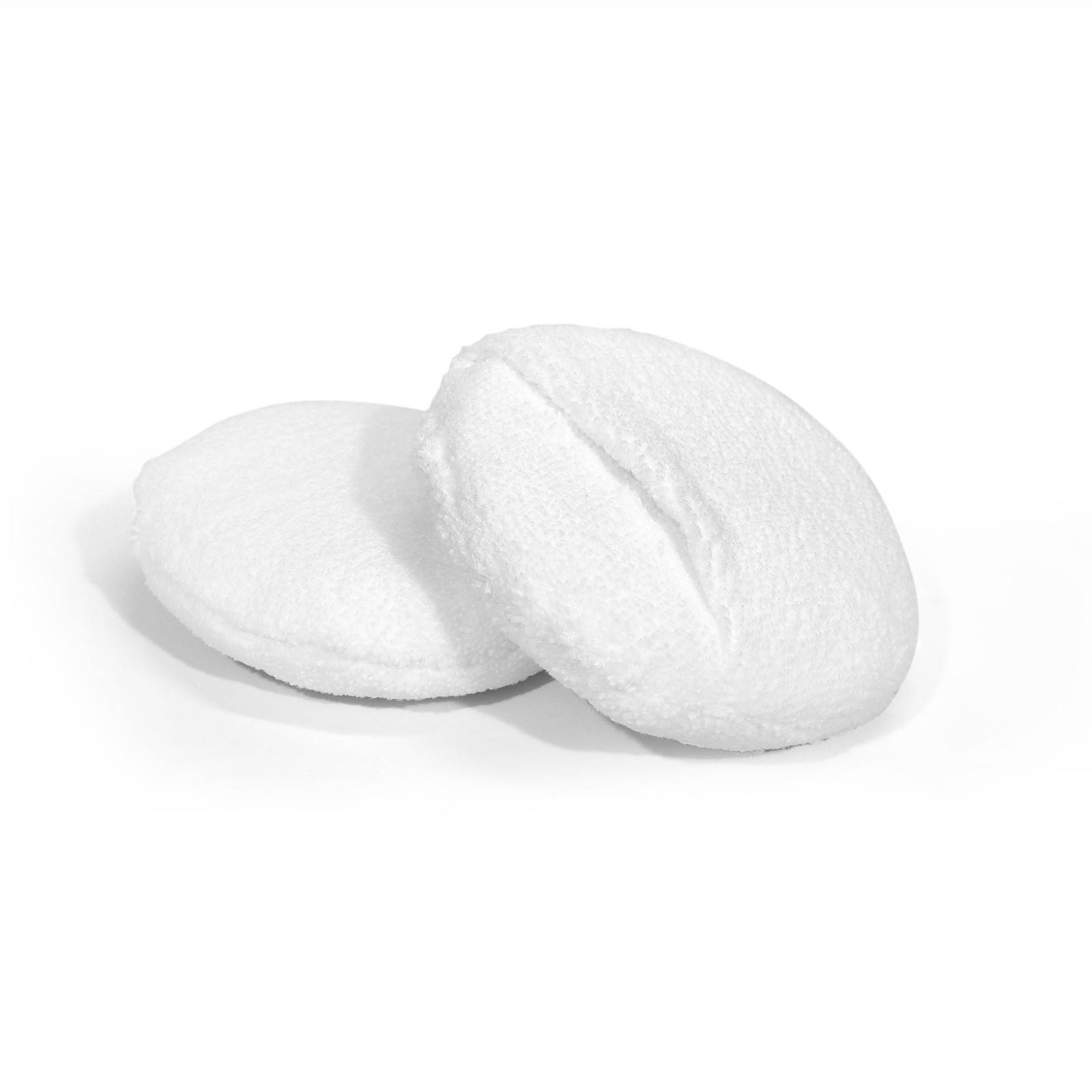 MaxShine UFO Applicator – White Microfiber Аппликатор из микрофибры (2шт), Ø13см