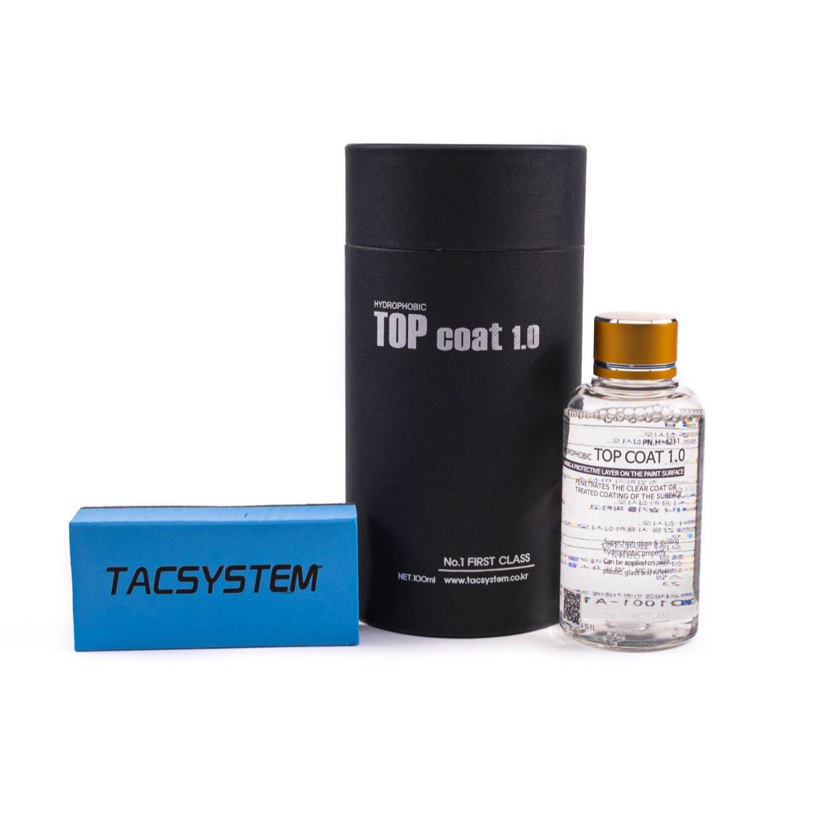 Tac System Top - Coat 1.0 Защитное покрытие для ЛКП (до 12 мес.), 100мл
