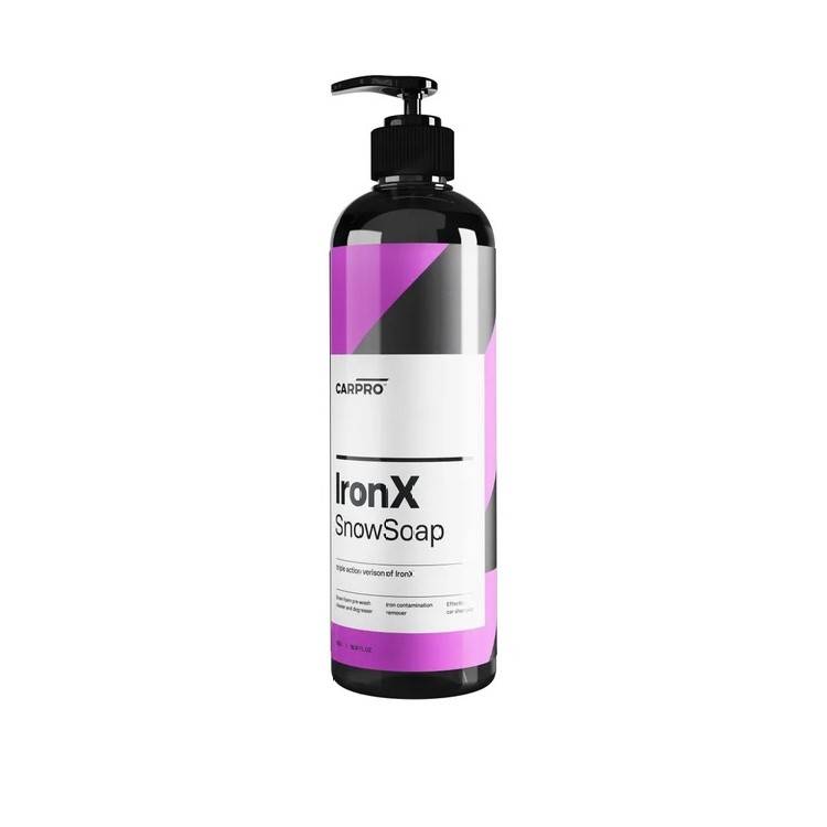 CarPro IronX Snow Soap Ручной шампунь и очиститель металлических вкраплений 2в1, 500мл
