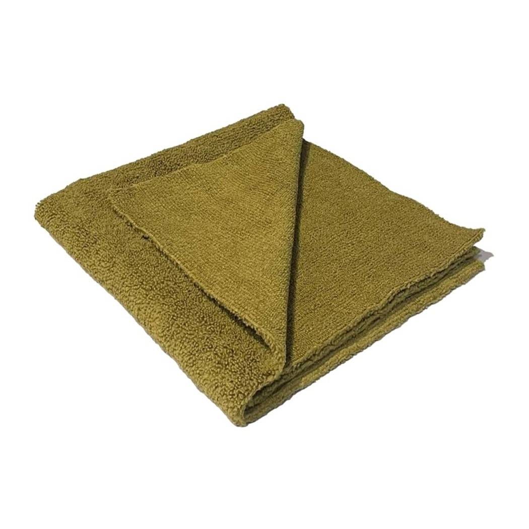 Dry Monster Standart Microfiber Микрофибра короткий/ длинный ворс (горчичный), 40x40см, 360гр/м2